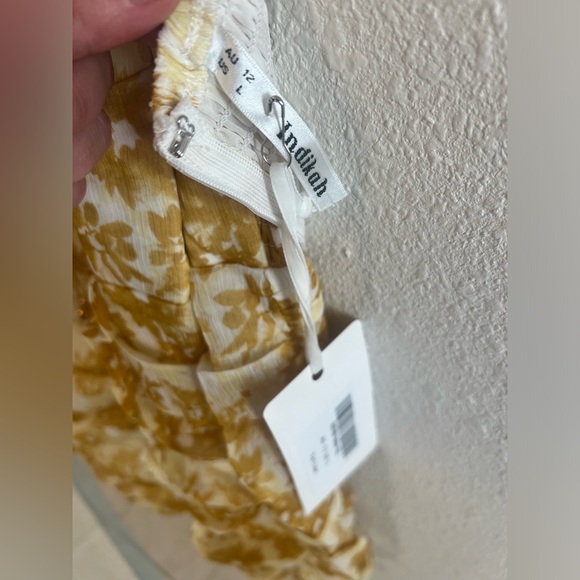 Hello Molly Not Guilty Yellow Summer Dress New with Tags! NWT - Picture 4 of 5